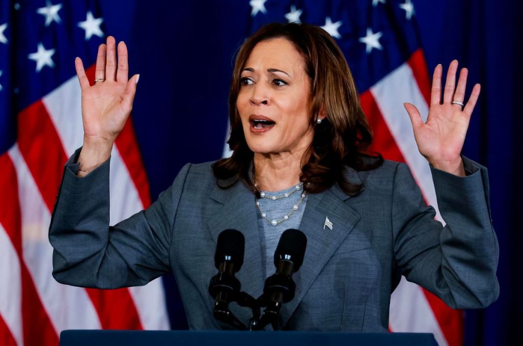 Kamala Harris es el nombre que más resuena para ser la candidata demócrata a la presidencia de EEUU, tras renuncia de Biden.