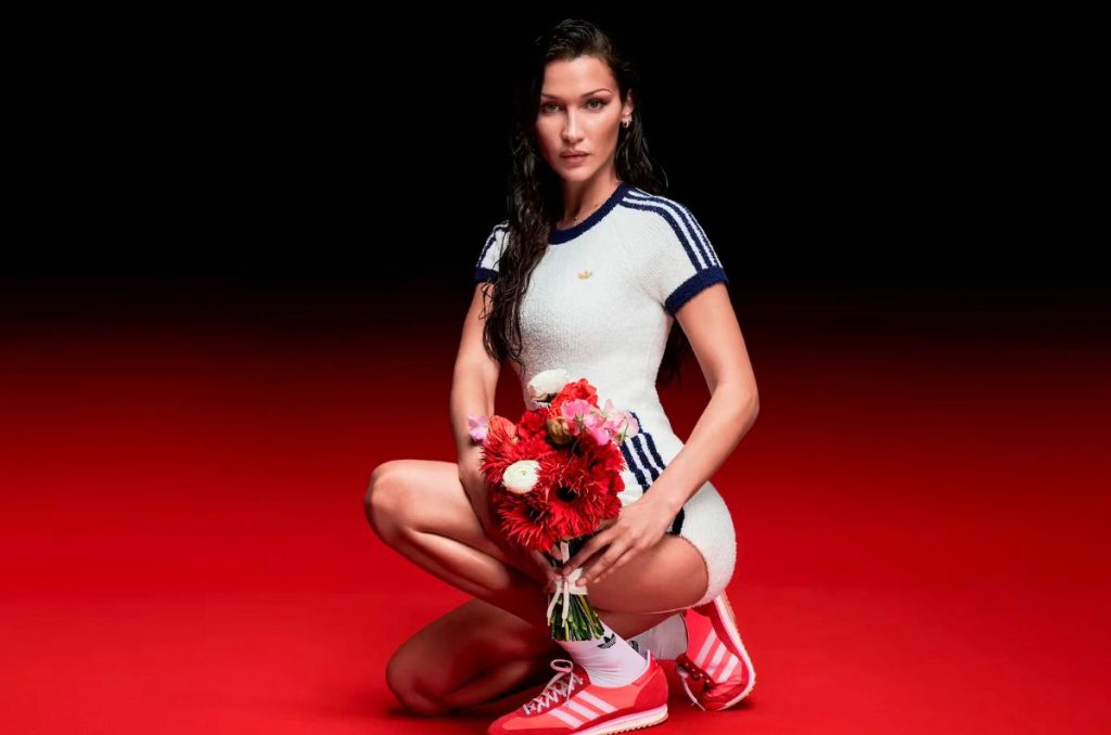 Una campaña publicitaria de Adidas con Bella Hadid terminó en polémica. Conoce los detalles de lo que podría terminar en una demanda.