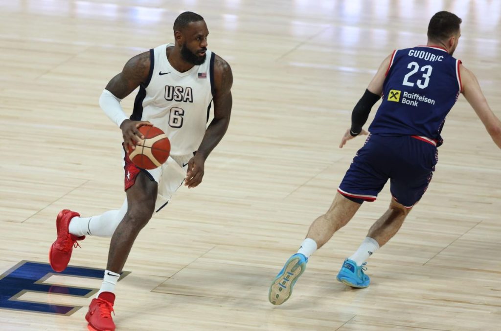 LeBron James será el encargado de llevar la bandera de su país en la ceremonia de apertura de los Juegos Olímpicos de París 2024.