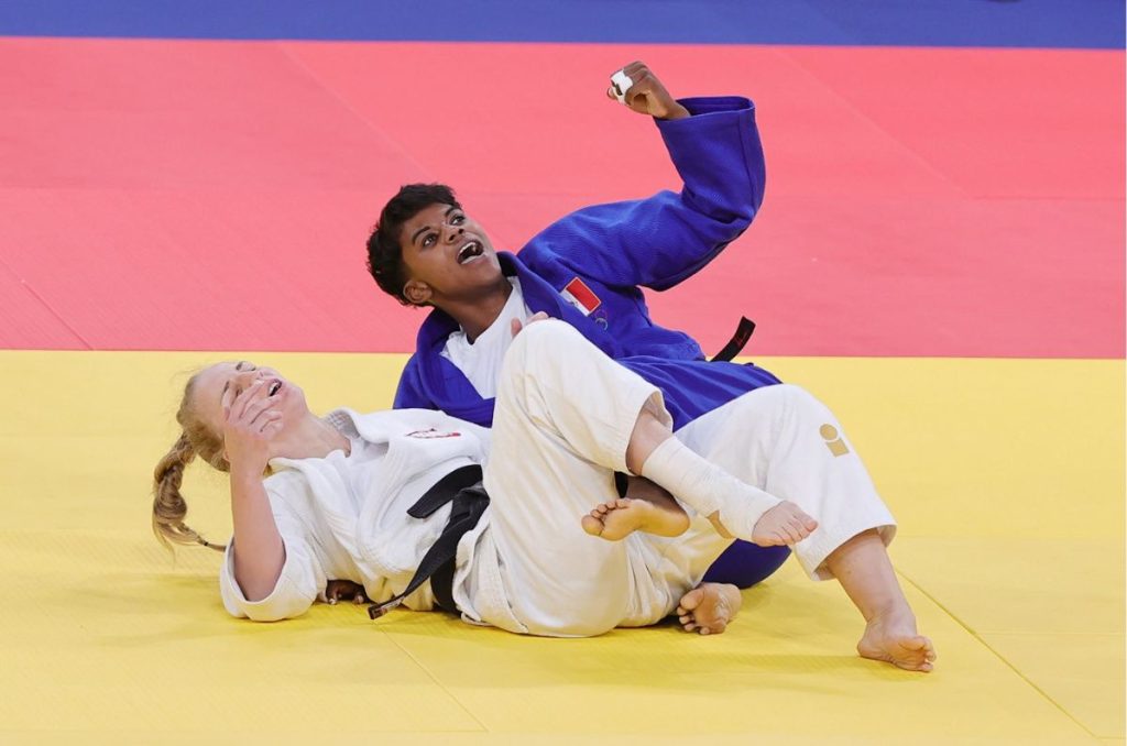 Prisca Awiti Alcaraz pasó a las semifinales de judo y es la primera vez que una luchadora mexicana lo hace en unos Juegos Olímpicos.