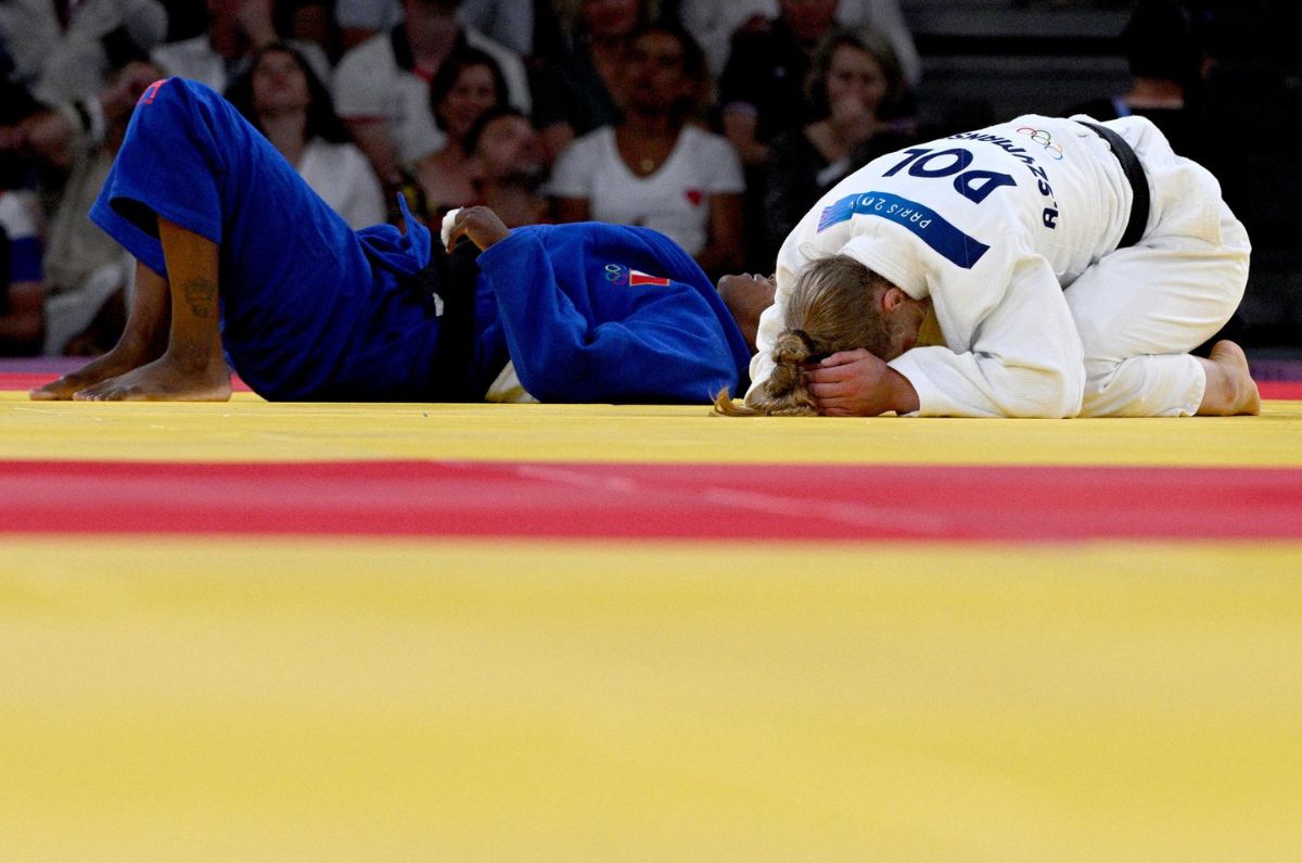 Prisca Awiti Alcaraz pasó a las semifinales de judo y es la primera vez que una luchadora mexicana lo hace en unos Juegos Olímpicos. / EFE