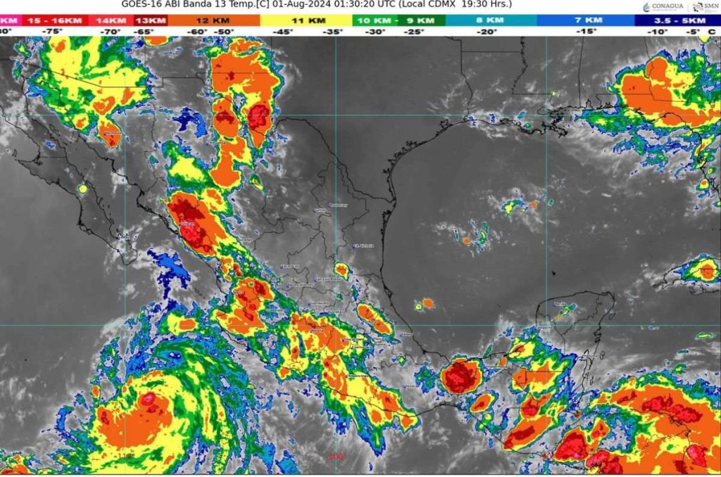 El Servicio Meteorológico Nacional informó la formación de la Tormenta Tropical Carlotta en el Pacífico, conoce cuando impactará México.