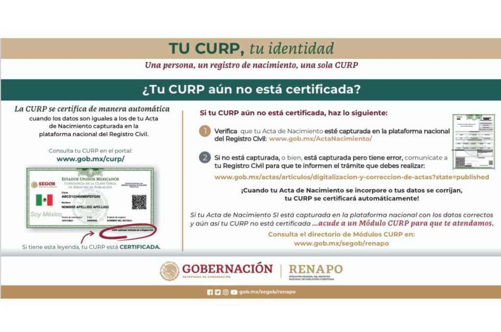 ¿Necesitas tramitar tu CURP certificada para realizar algún trámite? A continuación te explicamos el proceso paso a paso.