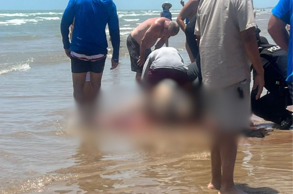 Dos turistas resultaron heridos tras ser atacadas por un tiburón cuando nadaban en aguas de la Isla del Padre, en Texas.
