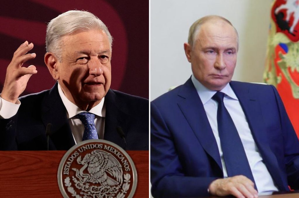 El presidente López Obrador aseguró que 'no le corresponde' detener al mandatario ruso, Vladimir Putin, si asiste a investidura de Sheinbaum.