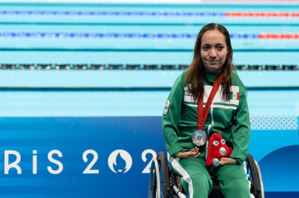 Haidee Aceves se quedó a solo seis centésimas de segundo de llevarse el primer lugar, consiguió la plata para México, la primera en Juegos Paralímpicos.