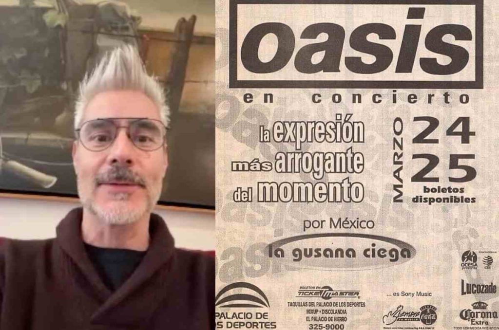 En 1998, La Gusana Ciega tuvo el honor de abrir los conciertos de Oasis en México. Daniel Gutiérrez comparte esa experiencia inolvidable.