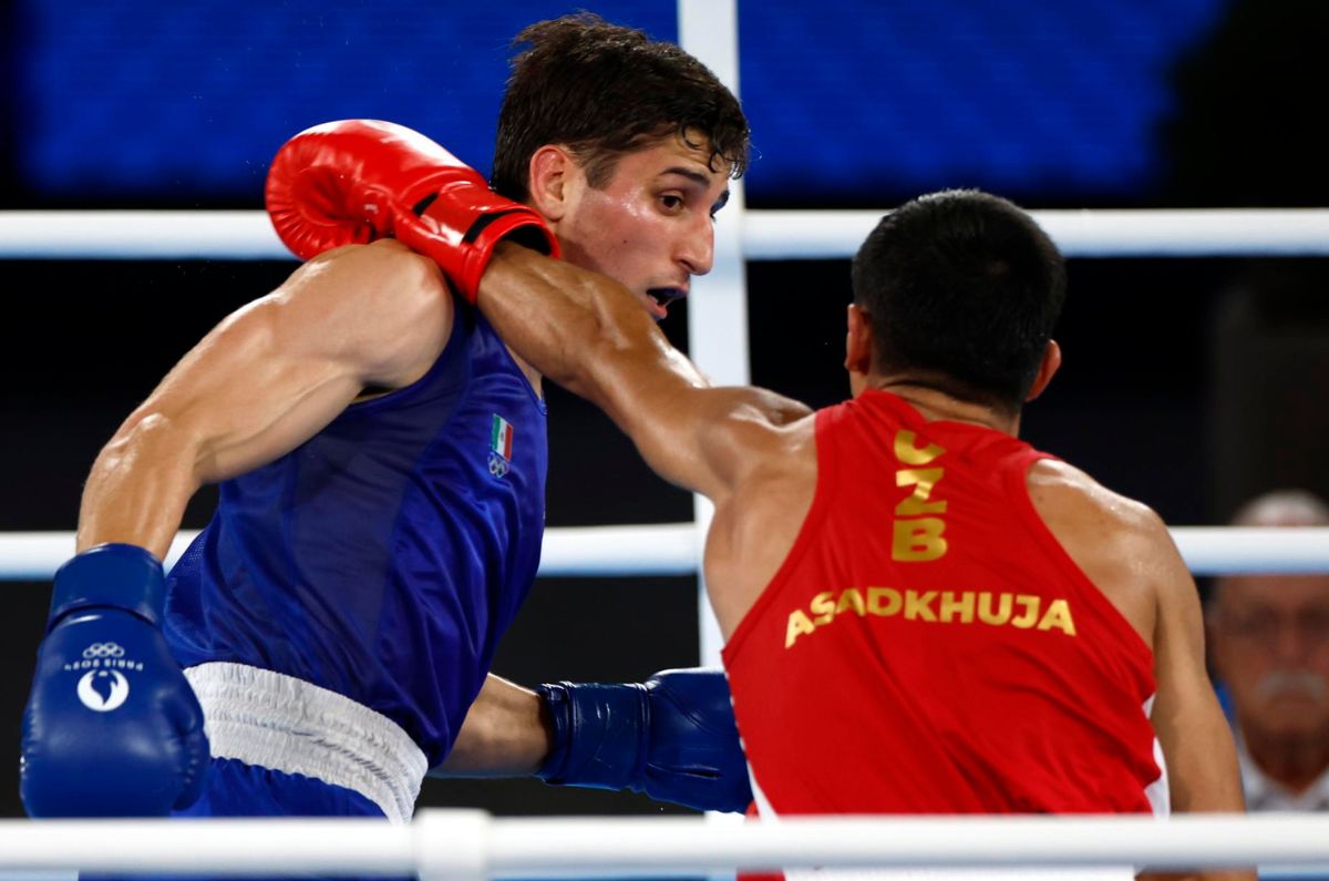 El mexicano Marco Verde suma una plata al medallero de México en los Juegos Olímpicos de París 2024 tras disputar la final de box en 71 kg.  / EFE