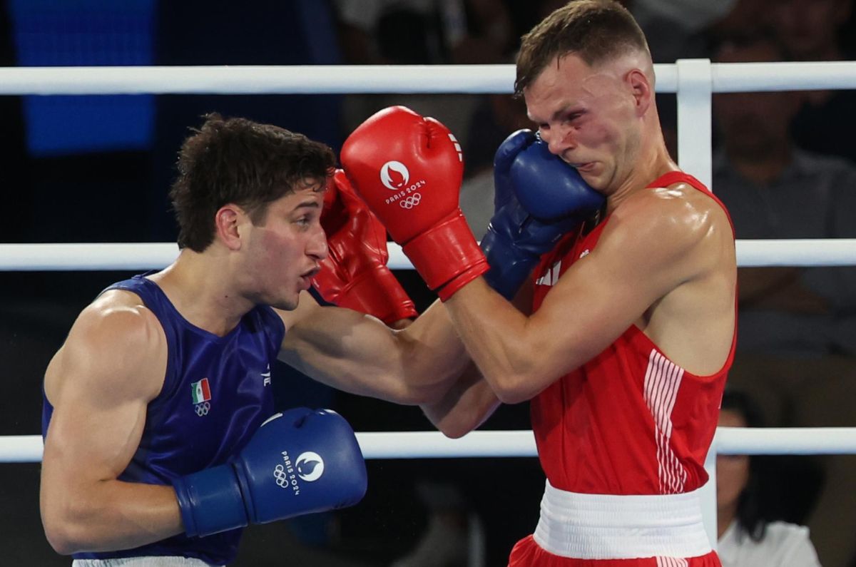 Marco Verde vence por decisión dividida al británico Lewis Richardson y se califica a la final de box en los Juegos Olímpicos de París 2024. / EFE