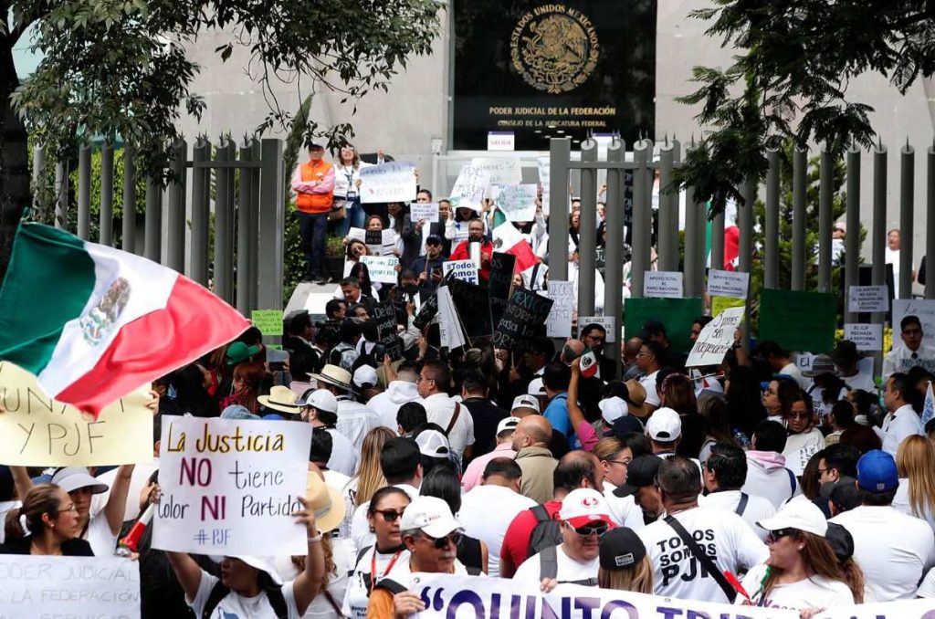 El paro nacional del Poder Judicial en México cumple este miércoles una semana, en medio de la polémica por la reforma judicial.