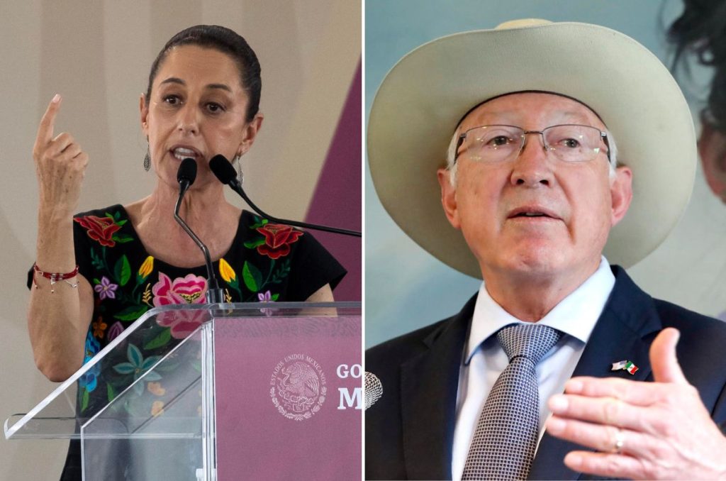 Claudia Sheinbaum, presidenta electa de México, salió a la defensa de la reforma judicial tras las declaraciones de Ken Salazar.