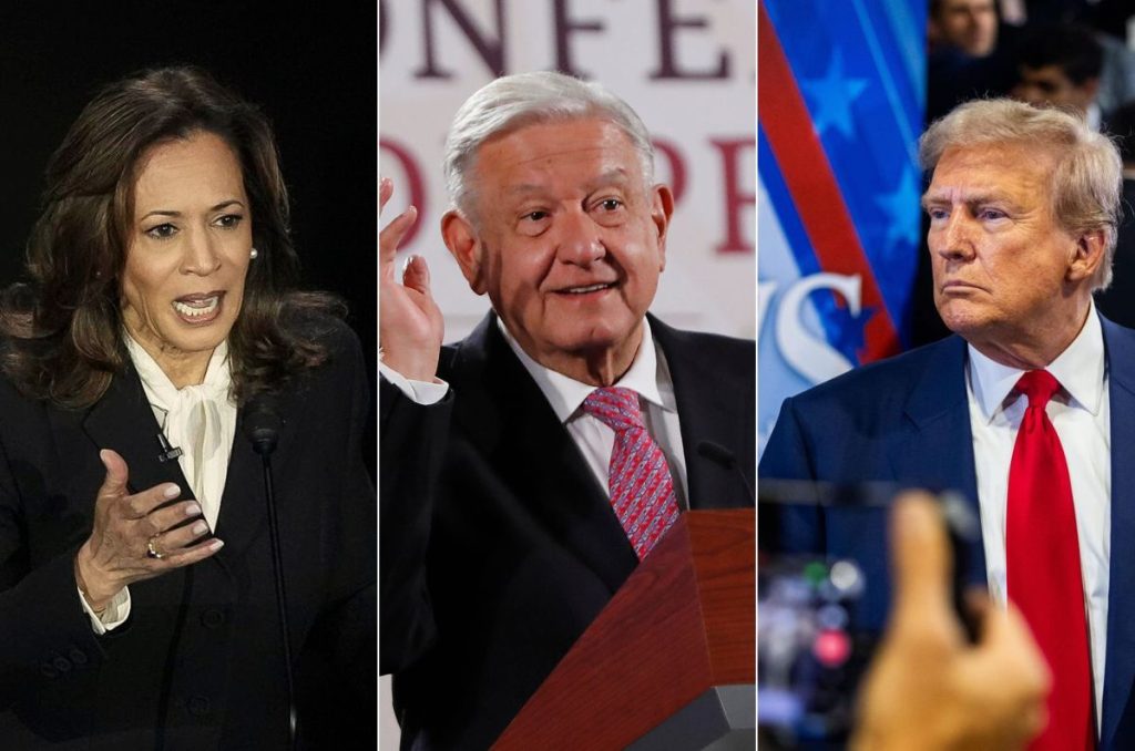 El presidente López Obrador habló sobre el debate presidencial de Estados Unidos entre los candidatos Kamala Harris y Donald Trump.