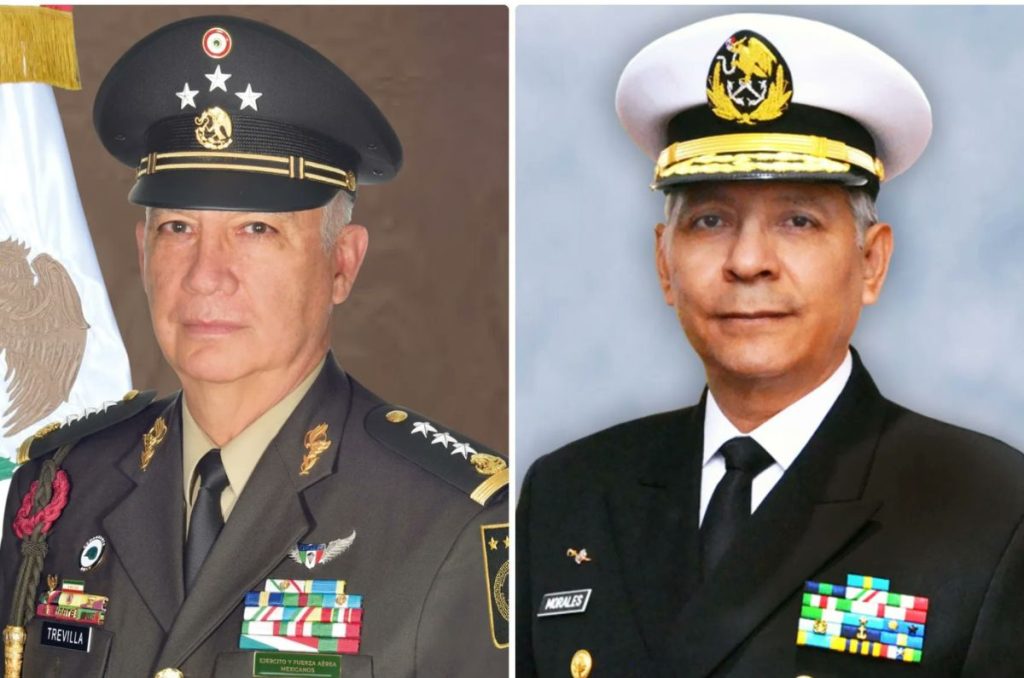 Claudia Sheinbaum nombró a Ricardo Trevilla Trejo como próximo Secretario de la Defensa Nacional y a Raymundo Pedro Morales como secretario de Marina.