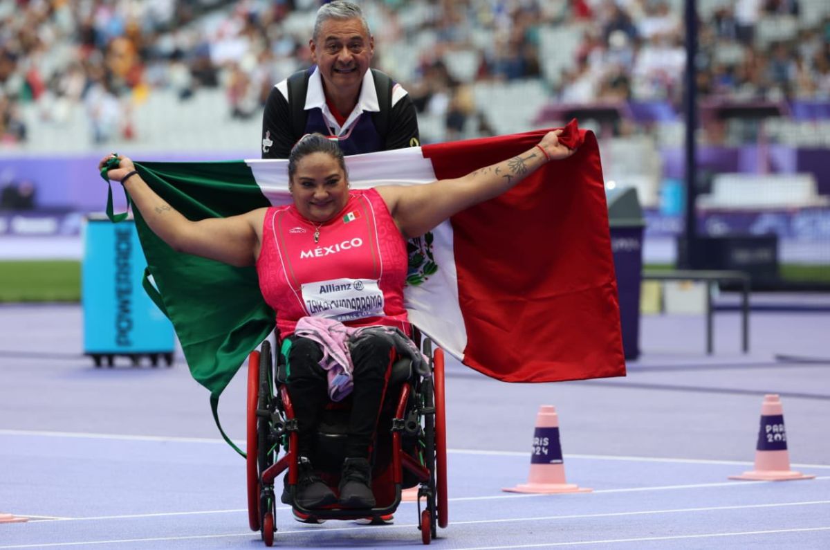 El oro de Gloria Zarza es la novena presea para México en Juegos Paralímpicos de París 2024.