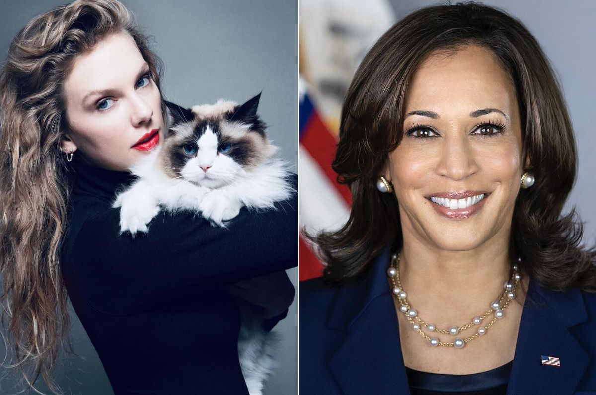 Taylor Swift anuncia que votará por Kamala Harris