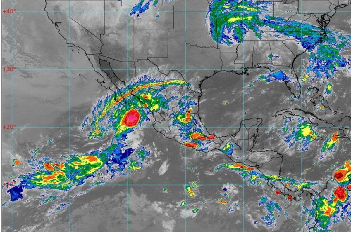 Tormenta Tropical Ileana impactará dos veces en México, ¿Qué estados afectará?