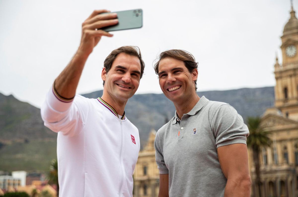 EFE / Roger Federer y Rafael Nadal