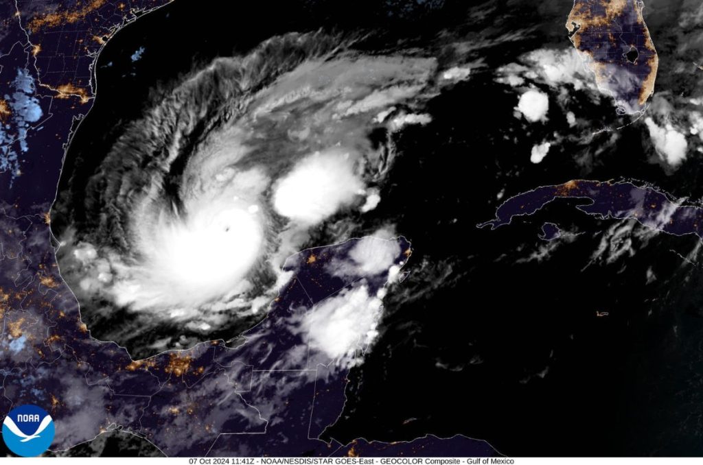 México y Estados Unidos están en alerta ante el potencial impacto del Huracán Milton, que se fortaleció a categoría 5 en el Golfo de México.