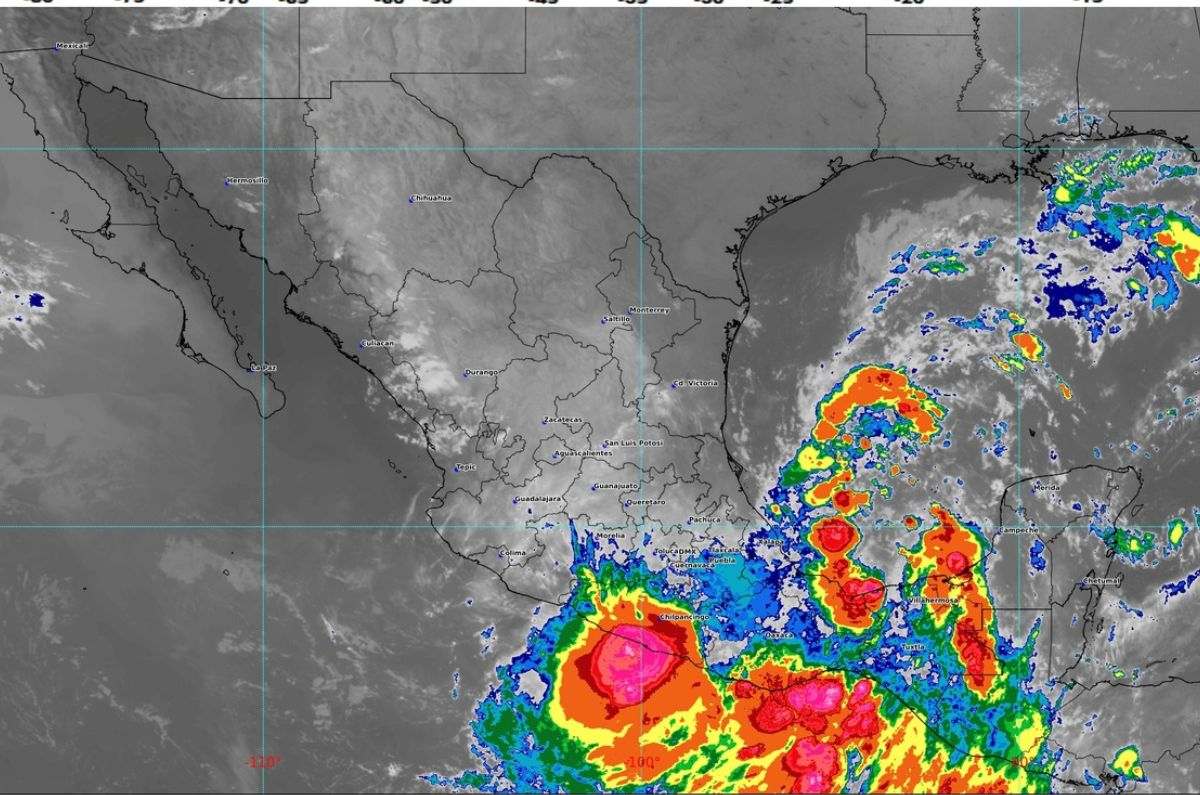 México emite alerta en el sur del país por la llegada de la tormenta tropical Kristy