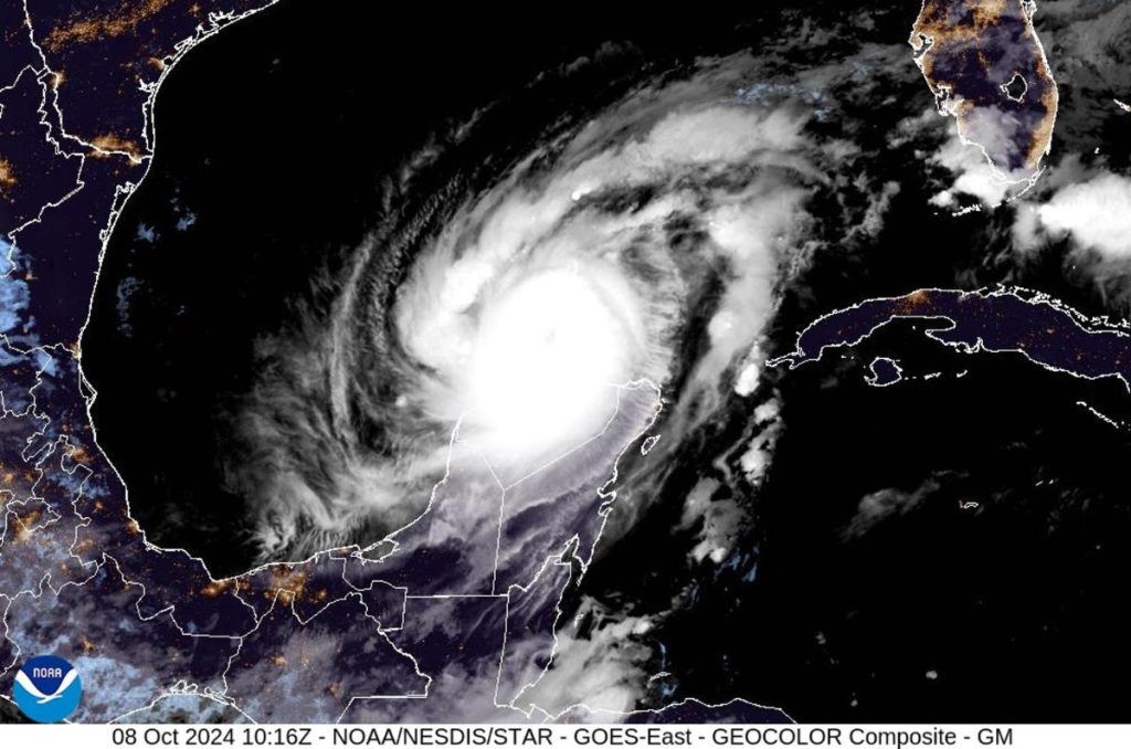 El impacto del Huracán Milton podría ser histórico; autoridades prevén que sea el peor ciclón en golpear en 100 años en Estados Unidos.