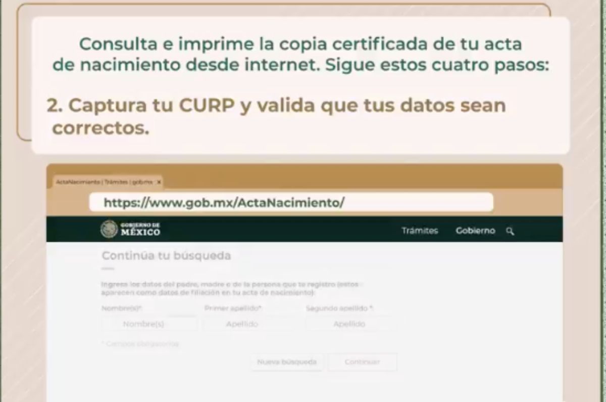 Acta de nacimiento certificada en PDF gratis: proceso fácil y rápido para descargarla