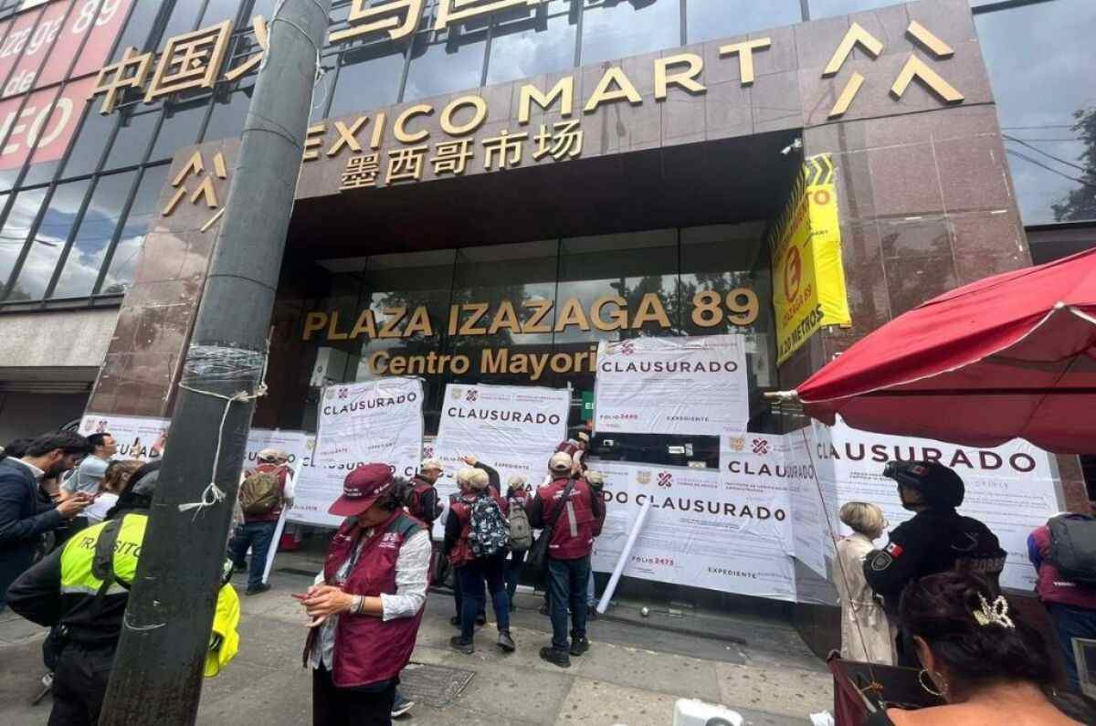 Piratería china bajo fuego: autoridades aseguran mercancía en Izazaga 89