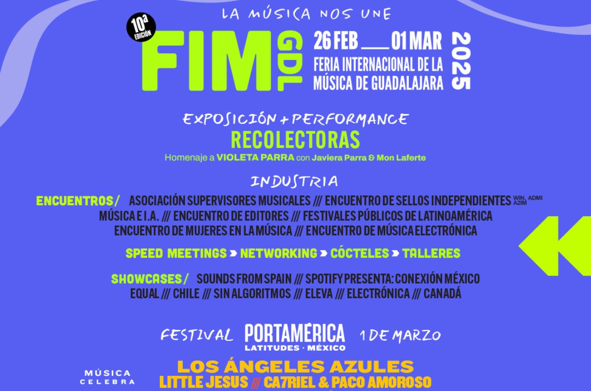 FIM Guadalajara 2025: conoce su cartelera con expos y conciertos