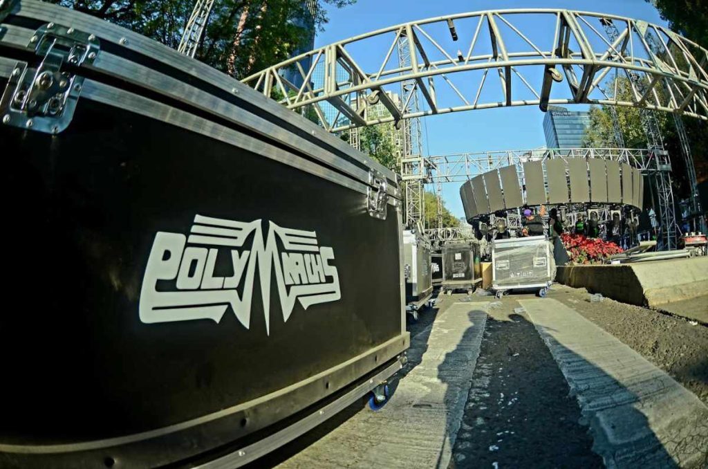 Polymarchs en el Ángel de la Independencia