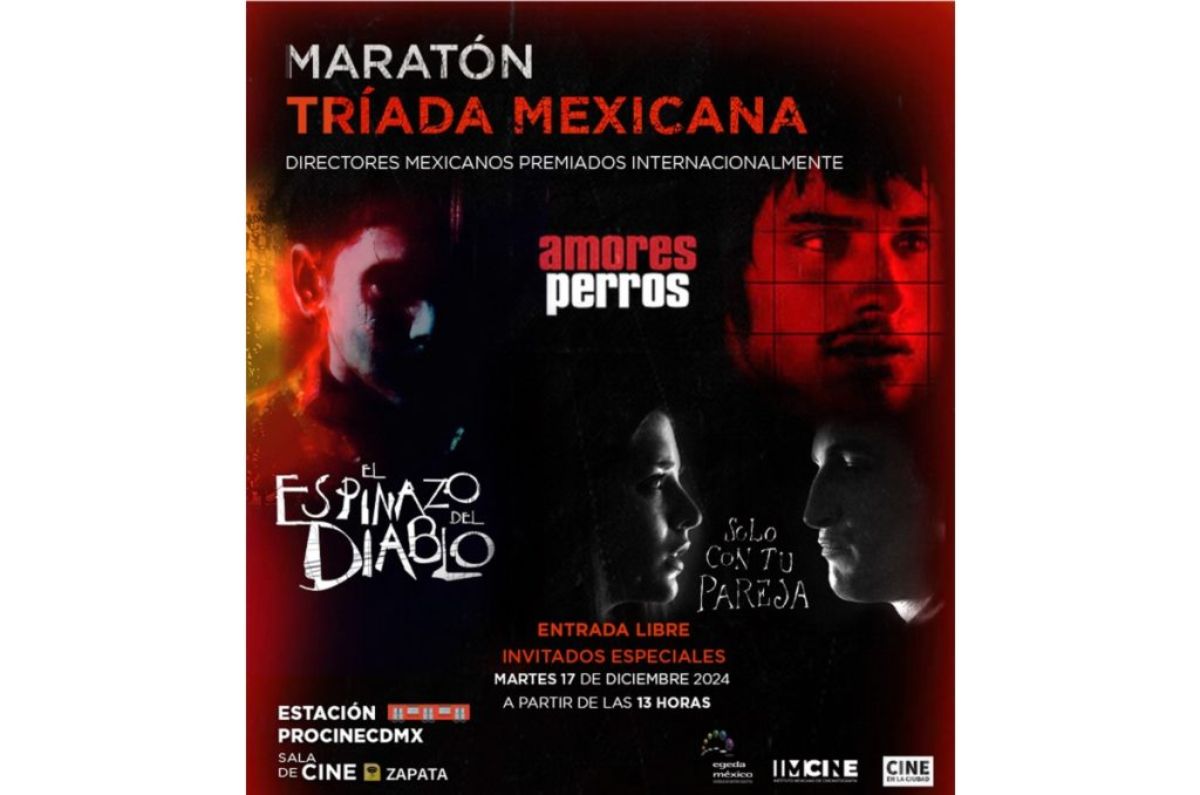 ¡Cine gratis en el Metro CDMX! Proyectarán filmes de Iñárritu, Cuarón y del Toro