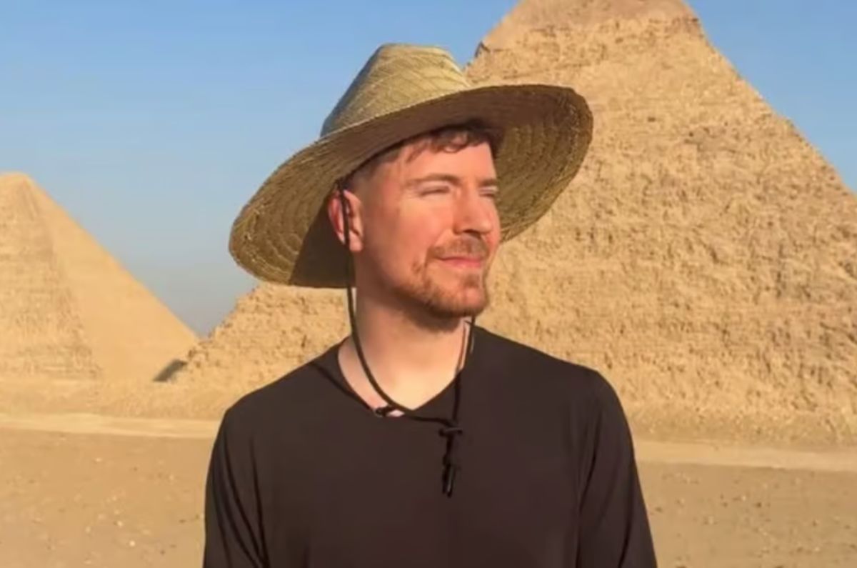 MrBeast se convierte en el dueño de las pirámides de Egipto, aunque sea por poco tiempo