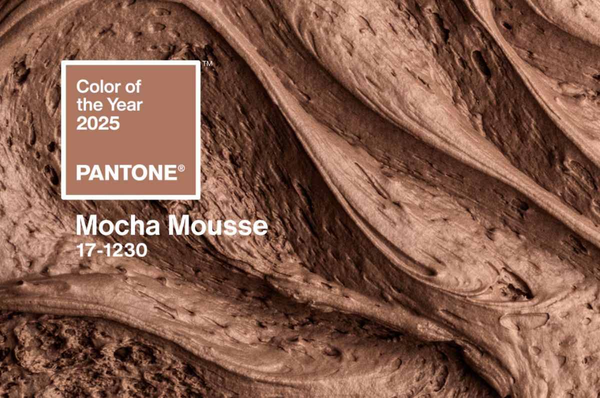 Pantone 2025: Mocha Mousse es el color que dominará el año