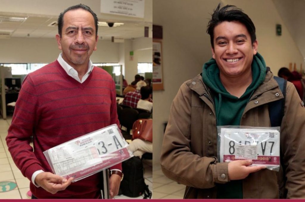 Cambio de placas Estado de México