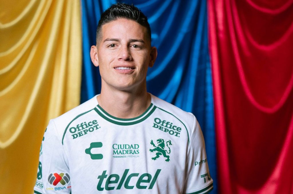 James Rodríguez en León
