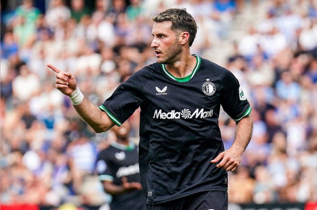 Santiago Giménez en Feyenoord