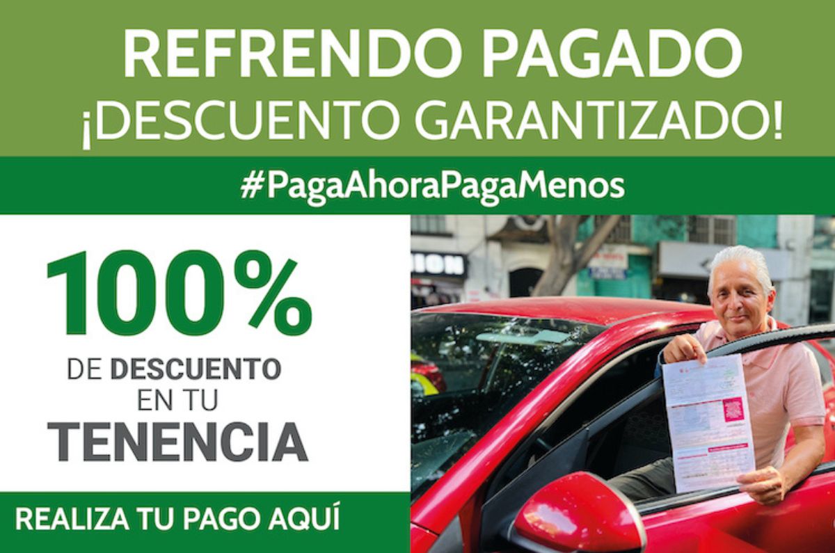 Así puedes obtener un descuento del 100% en el pago de tu tenencia en CDMX