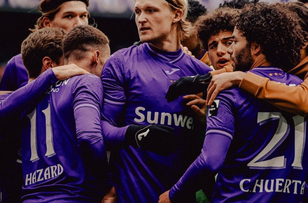 César ‘Chino’ Huerta en Anderlecht