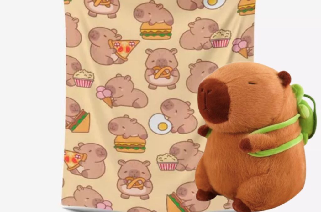 Las mantas de capibara se han vuelto tendencia por su diseño adorable y frescura. Descubre dónde comprarlas y cuánto cuestan.