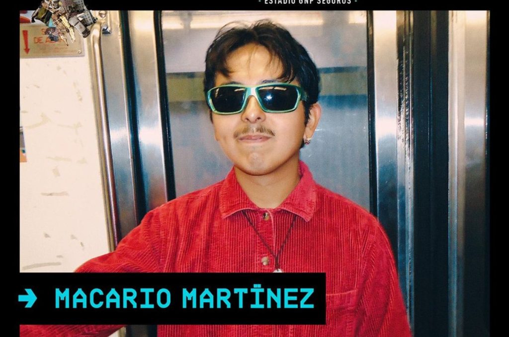 Macario Martínez en el Vive Latino