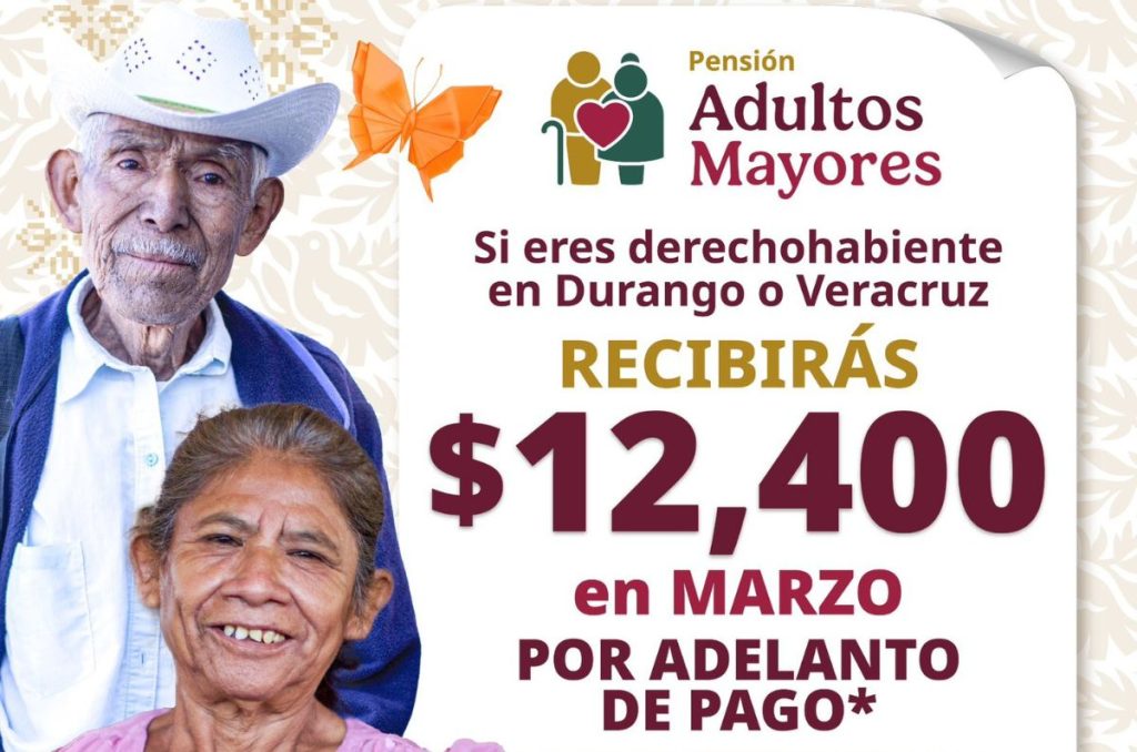 Pago doble de la Pensión Bienestar