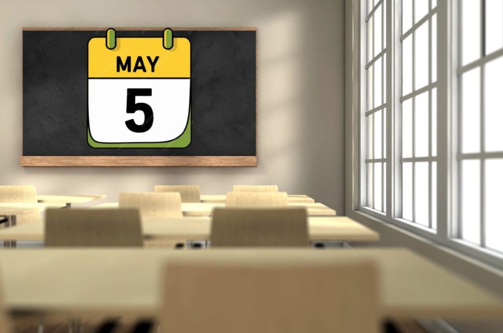 5 de mayo no hay clases