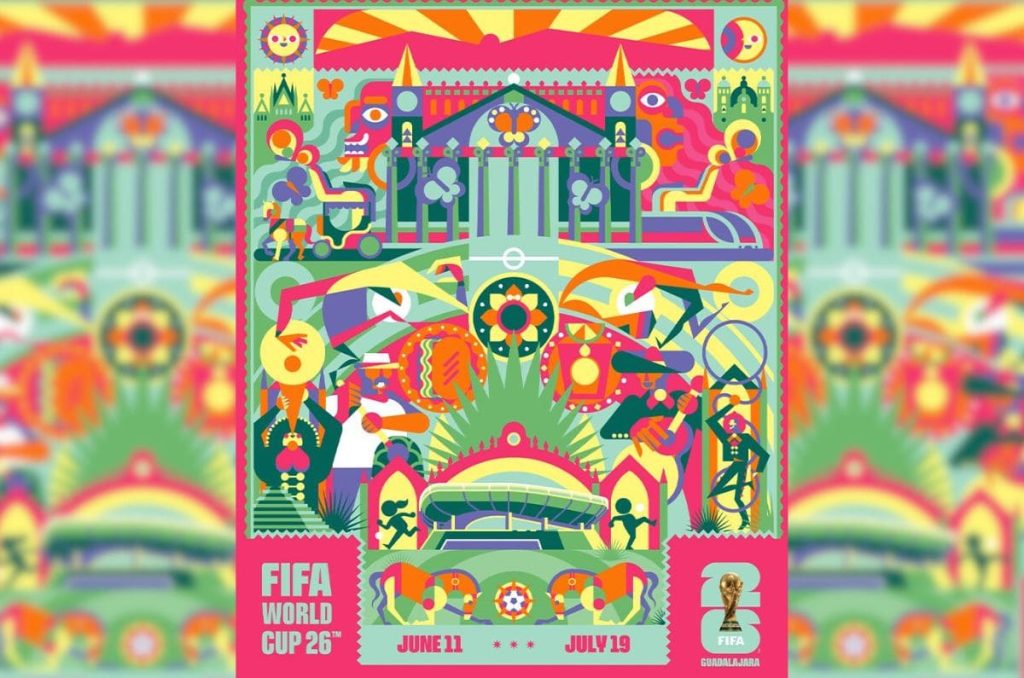 Mundial 2026 poster de Guadalajara