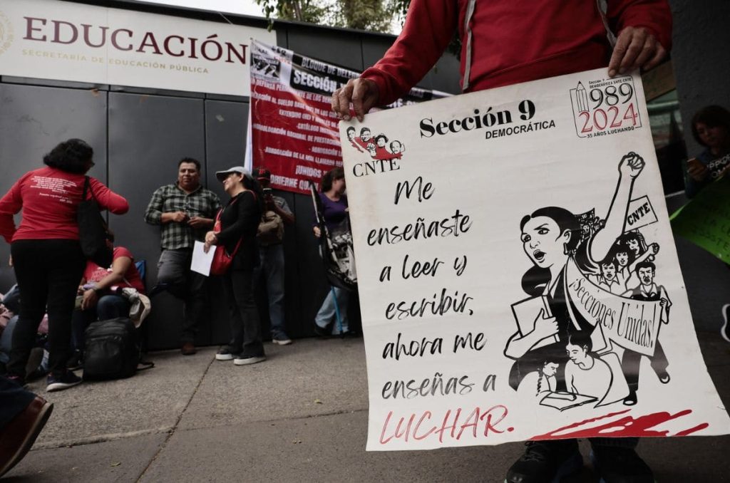 CNTE sigue con manifestaciones este 27 de mayo