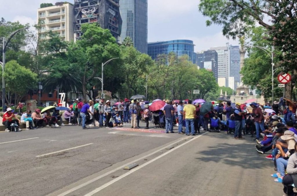 CNTE sigue con sus manifestaciones en CDMX