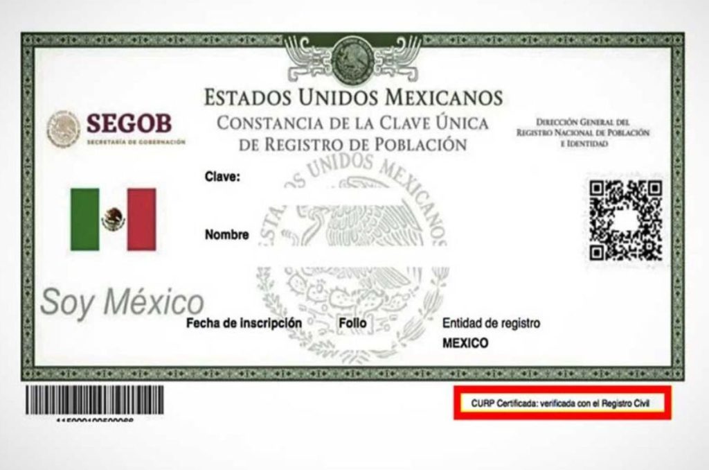 CURP sera obligatorio para comprar en Edomex