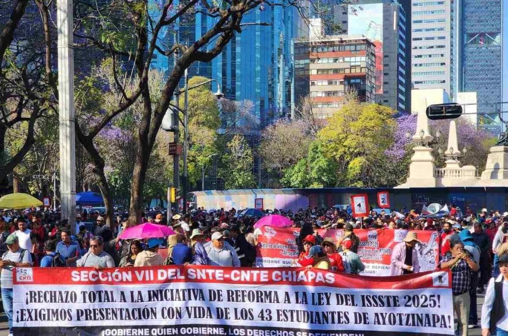 Marchas y manifestaciones hoy en CDMX