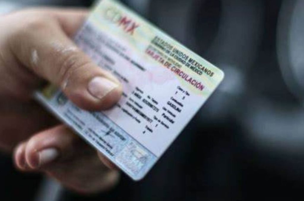 Tarjeta de Circulacion Digital CDMX