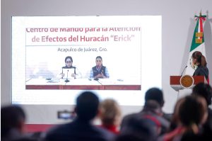 Huracán Erick toca tierra como categoría 3: No hay daños humanos reportados hasta ahora