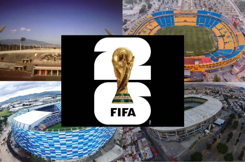 Mundial 2026 estadios mexicanos