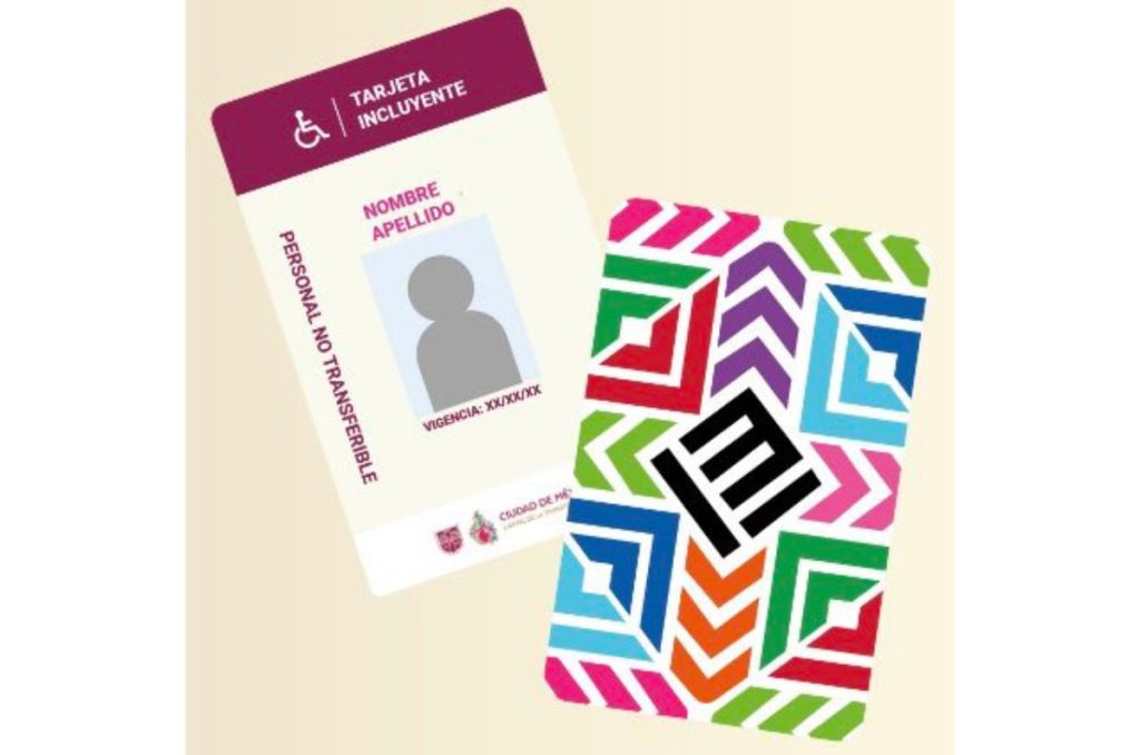 Tarjeta Incluyente para personas con discapacidad