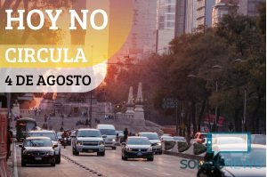 ¿Te toca descansar? Hoy No Circula 4 de agosto: Estos autos no pueden circular este lunes